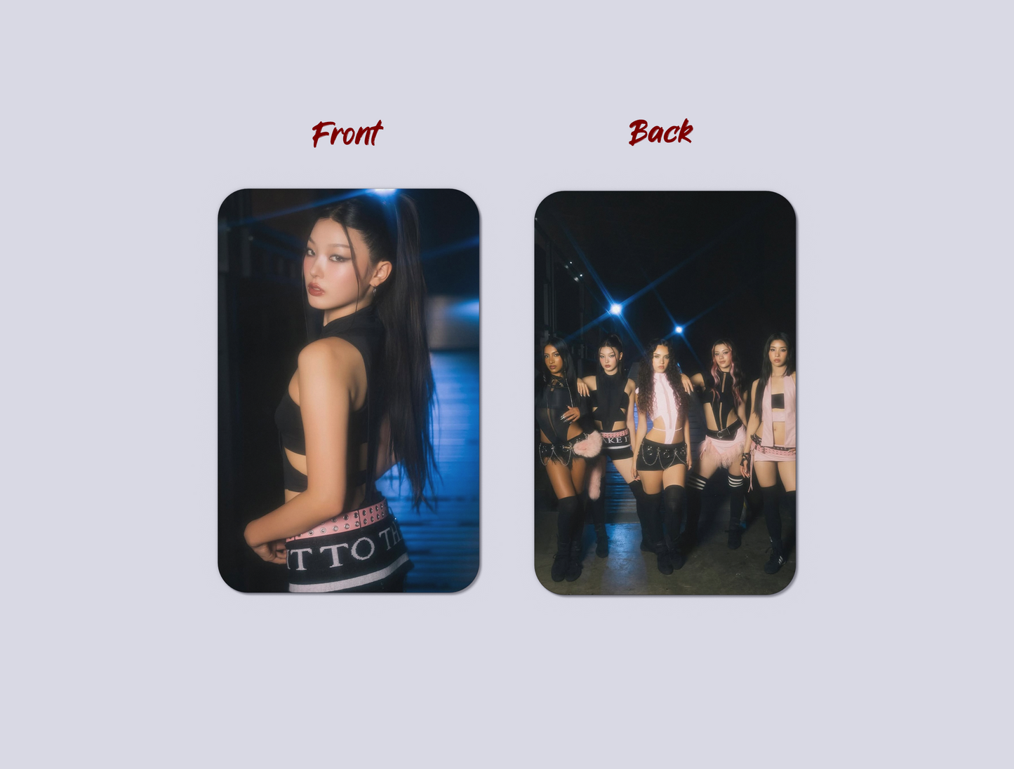 KATSEYE Inspired Photocard Set