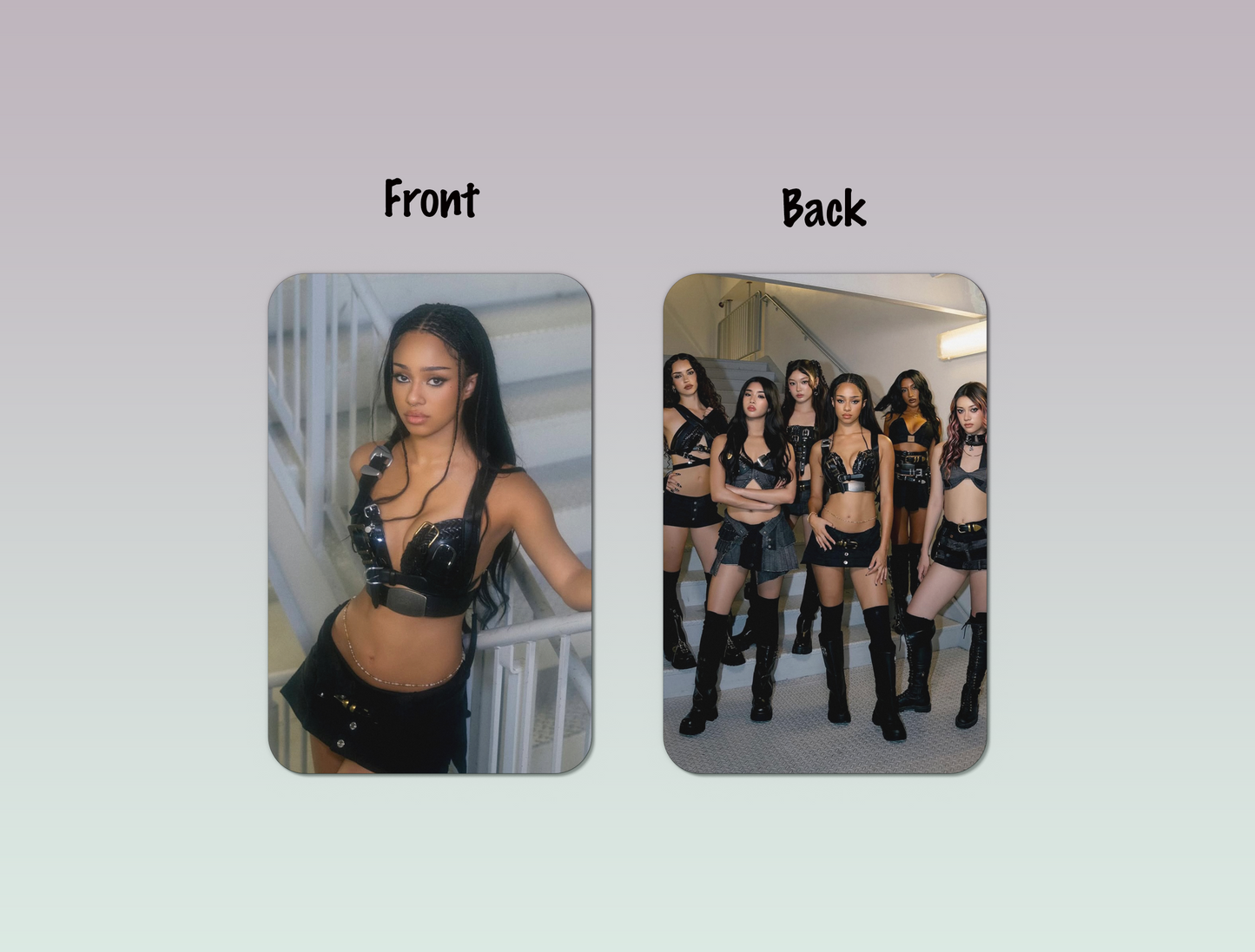 KATSEYE Inspired Photocard Set