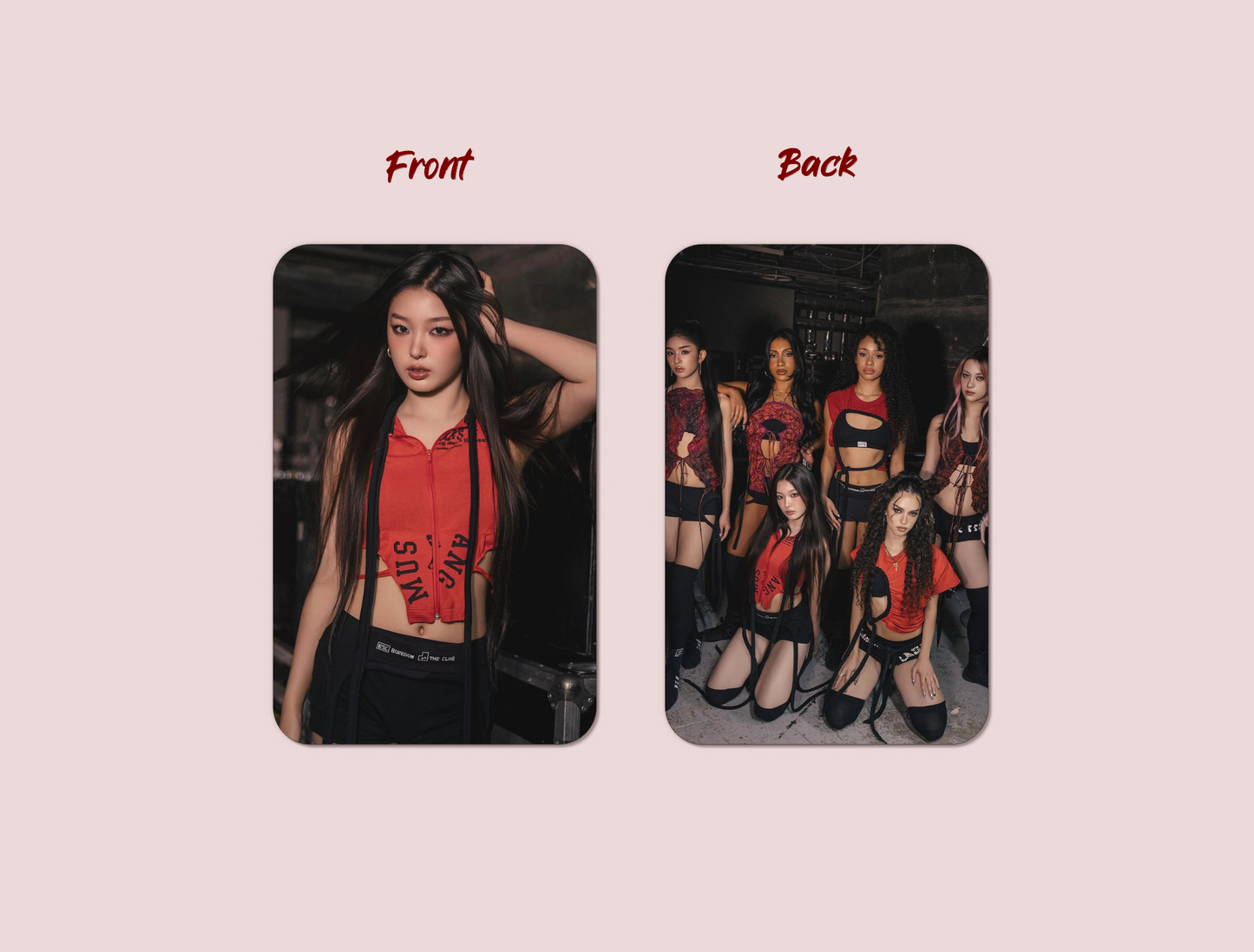 KATSEYE Inspired Photocard Set