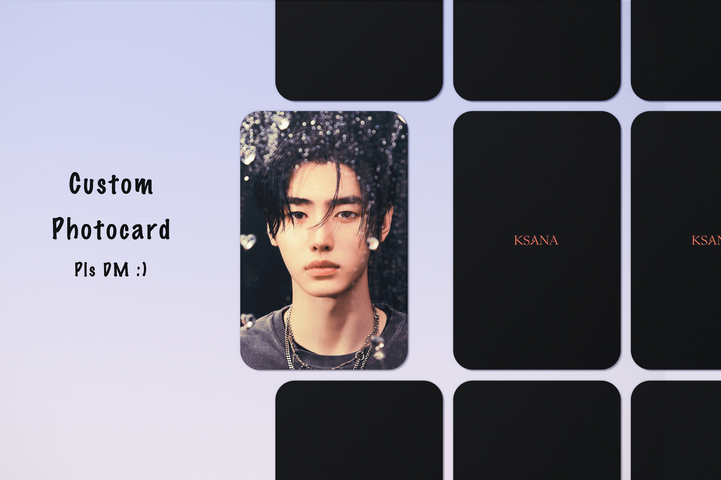 Enhypen Ksana Custom Handmade Photocard Collection