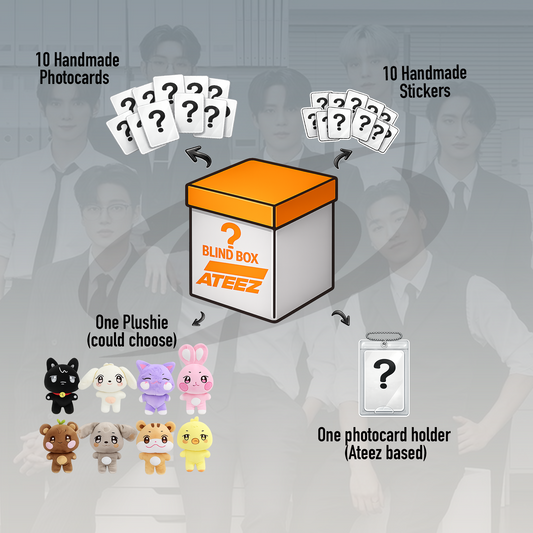 Ateez Plushie Mystery Box ( SKZ Surprise Set )