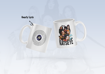Katseye Gnarly Lyrics Custom Mug