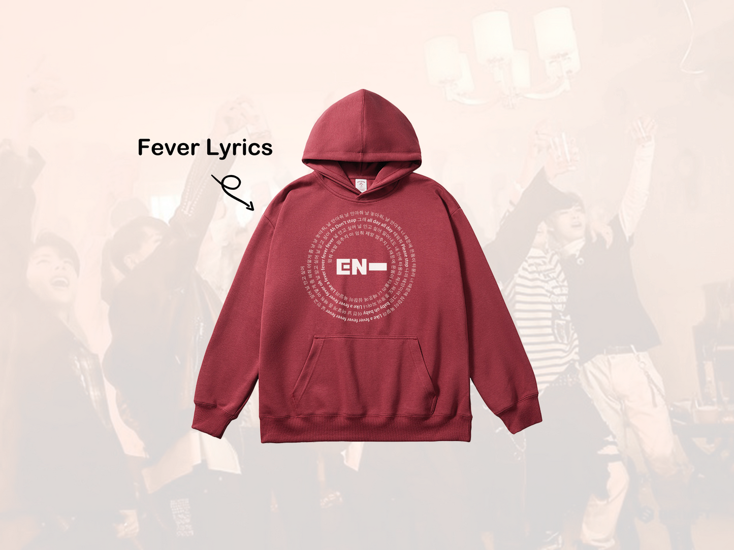 Enhypen Fever inspired Hoodie