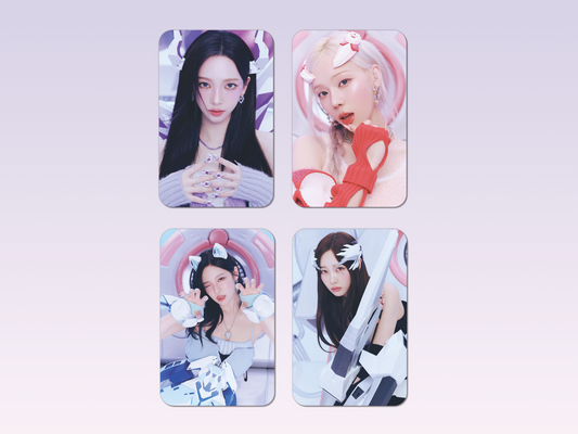 Aespa Hot Mess Custom Handmade Photocard Collection