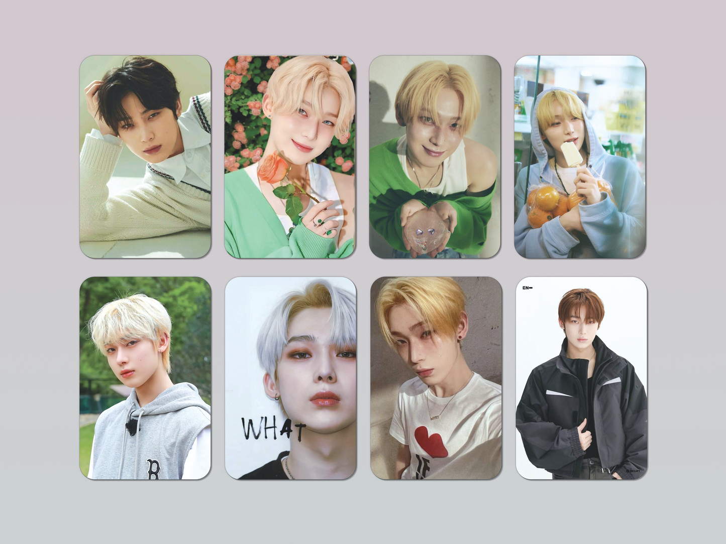 Sunoo ENHYPEN Custom Handmade Photocard Collection