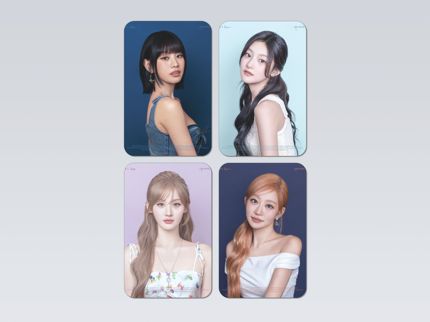 Kiss of Life Custom Handmade Photocard Collection