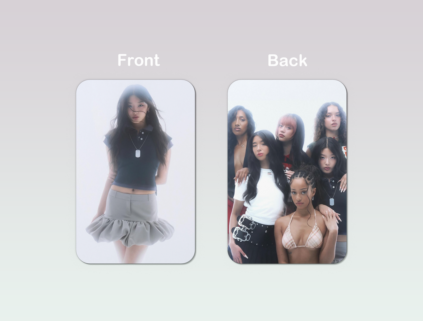 Katseye Custom Handmade Photocard Collection