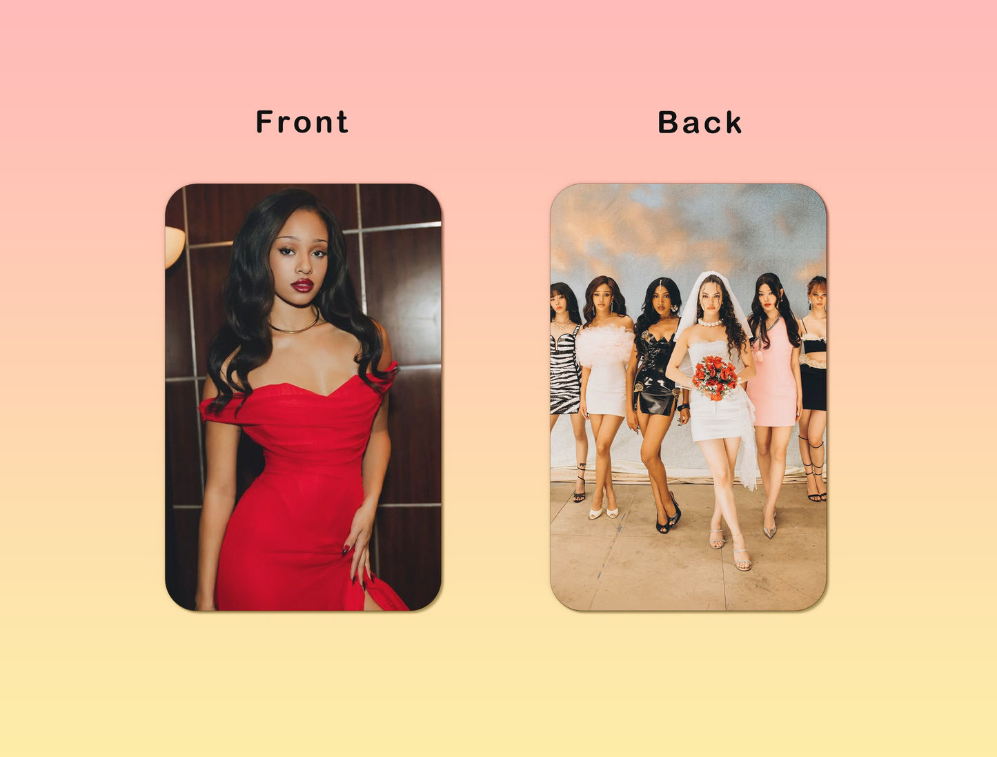 Katseye Custom Handmade Photocard Collection
