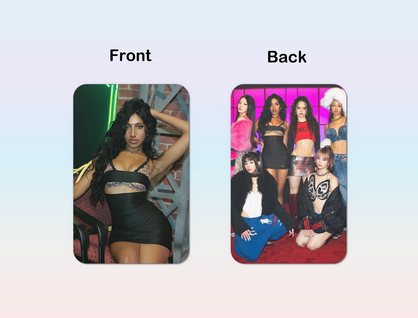 Katseye Custom Handmade Photocard Collection