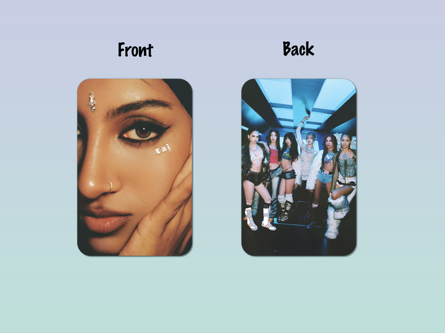 Katseye Custom Handmade Photocard Collection