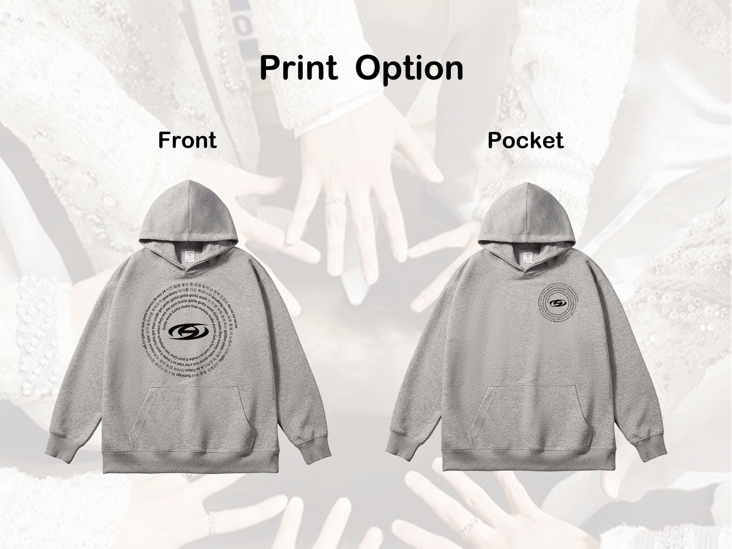 Ateez Work inspired Hoodie