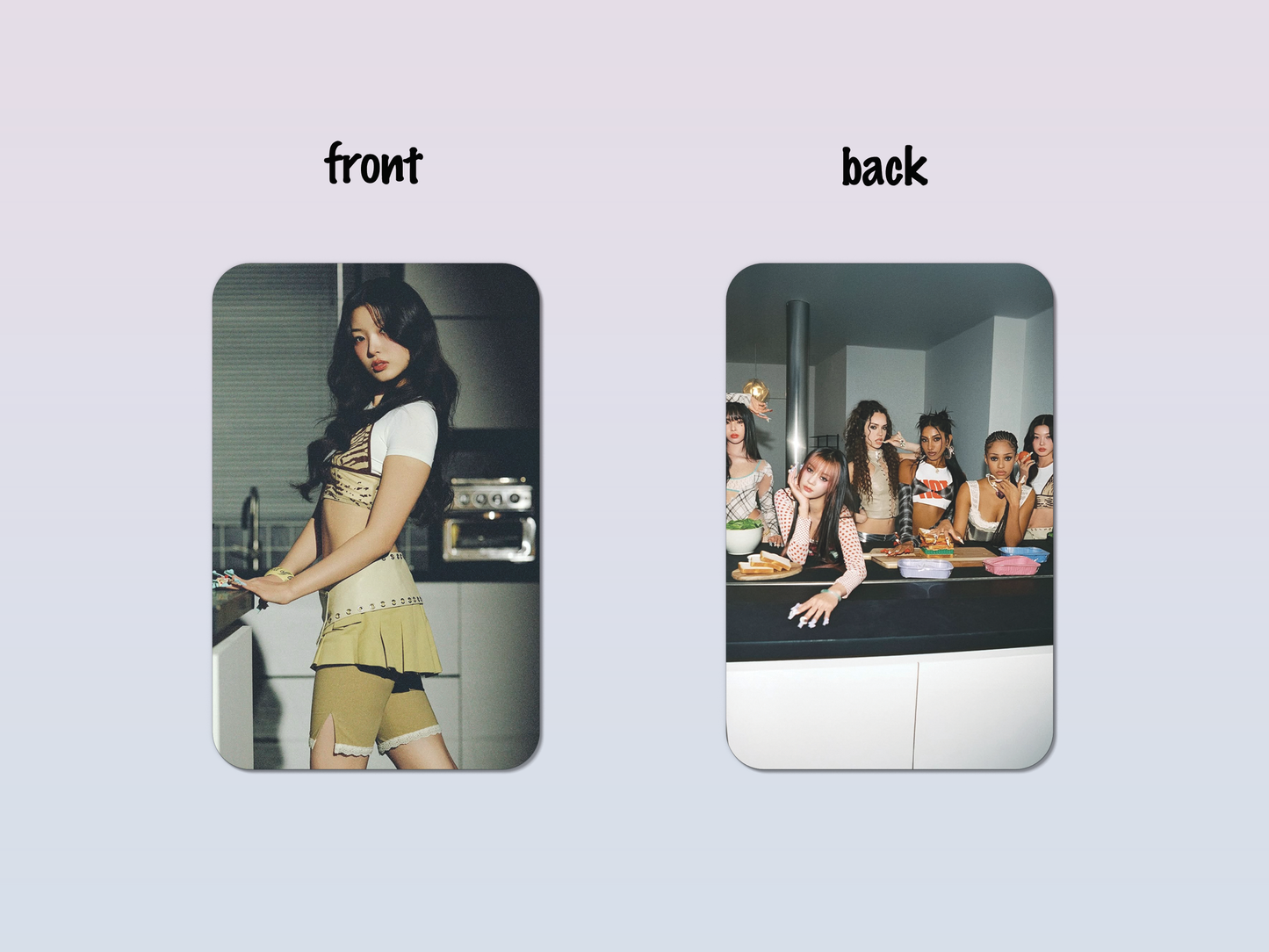 Katseye Custom Handmade Photocard Collection