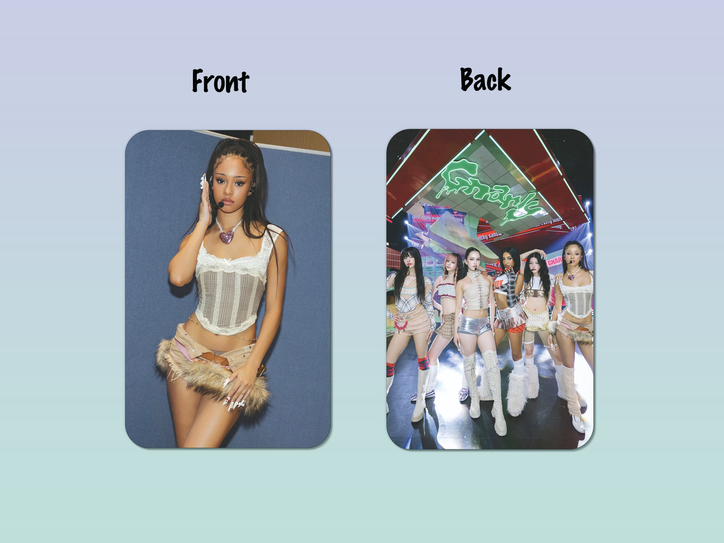 Katseye Custom Handmade Photocard Collection