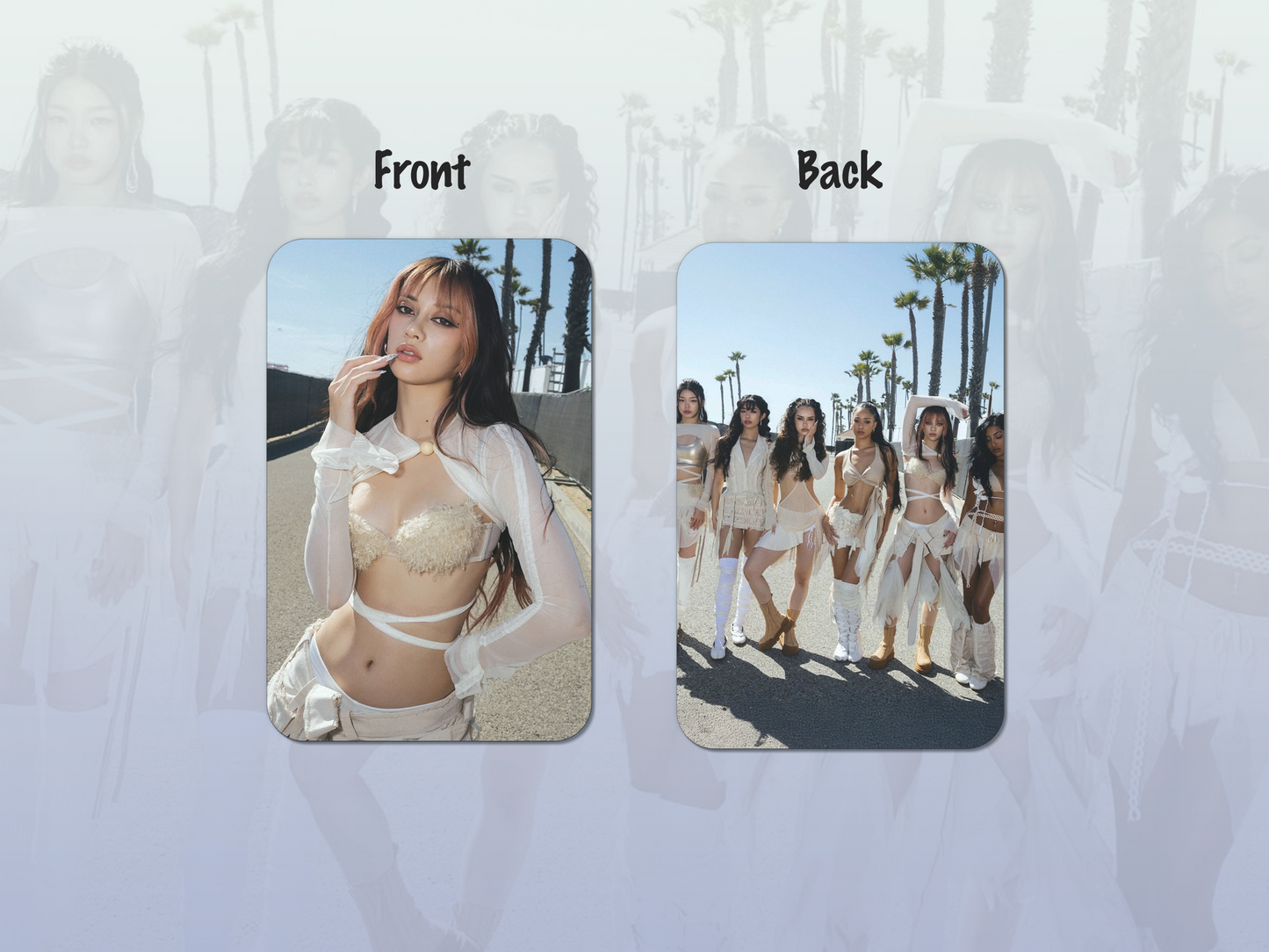 Katseye Custom Handmade Photocard Collection