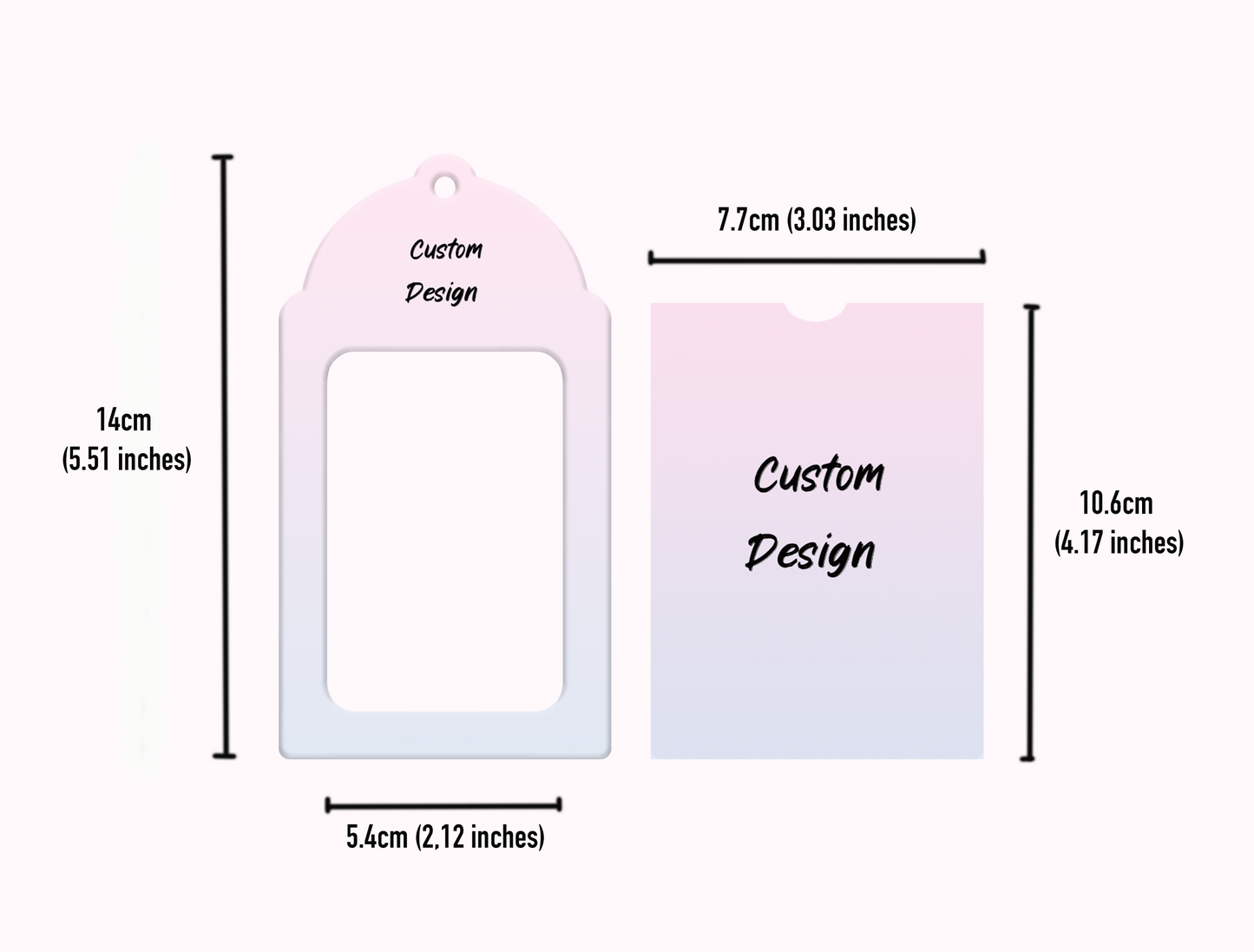 Katseye gabriela Inspired Photocard Holder