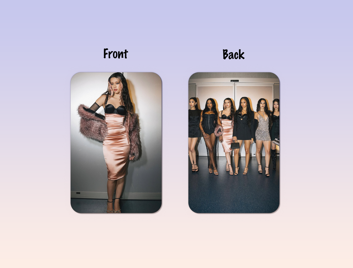 KATSEYE Inspired Photocard Set