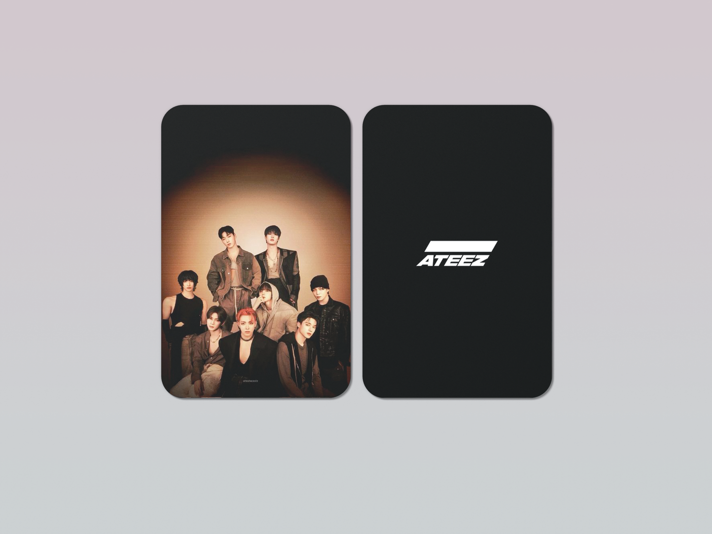 Ateez Custom Handmade Photocard Collection