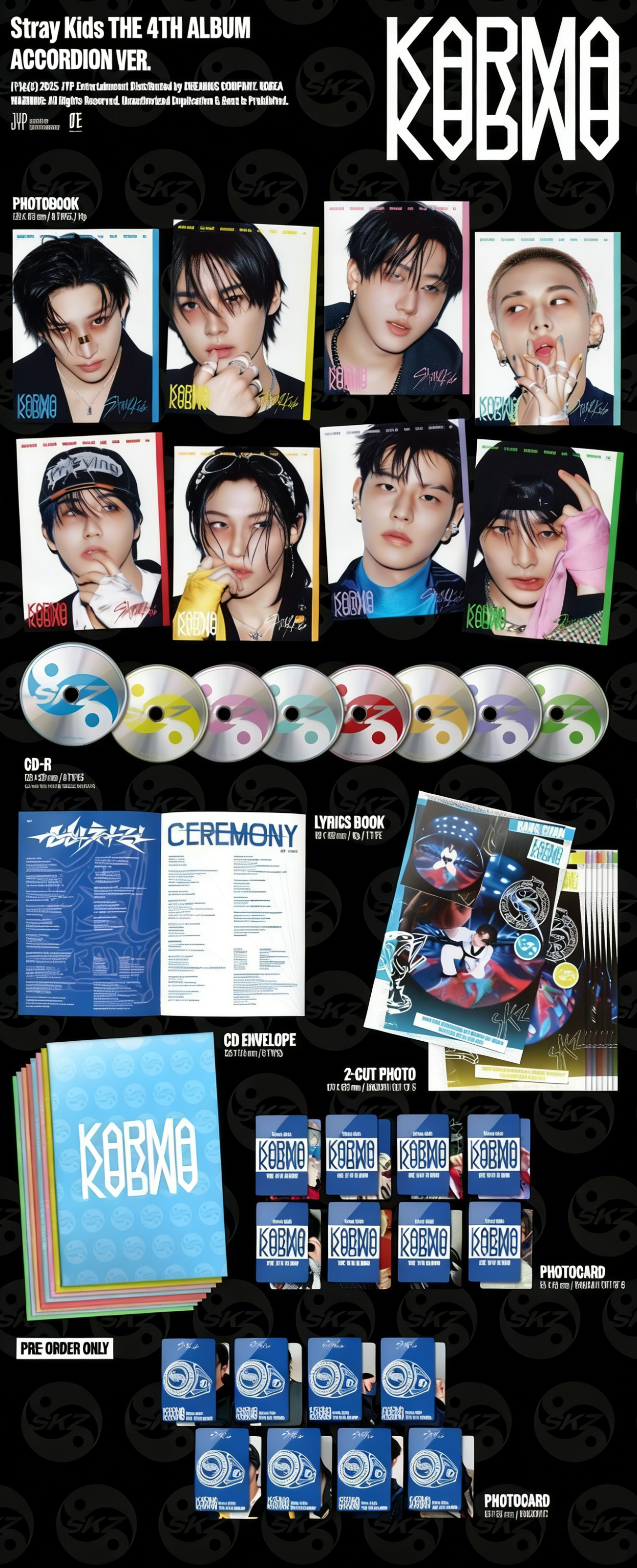 STRAY KIDS 4TH ALBUM KARMA (ACCORDION VER.)