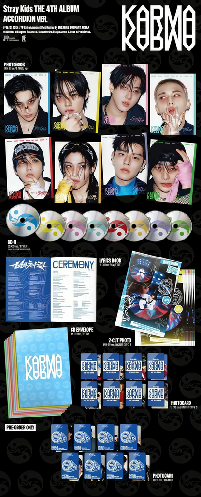 STRAY KIDS 4TH ALBUM KARMA (ACCORDION VER.)