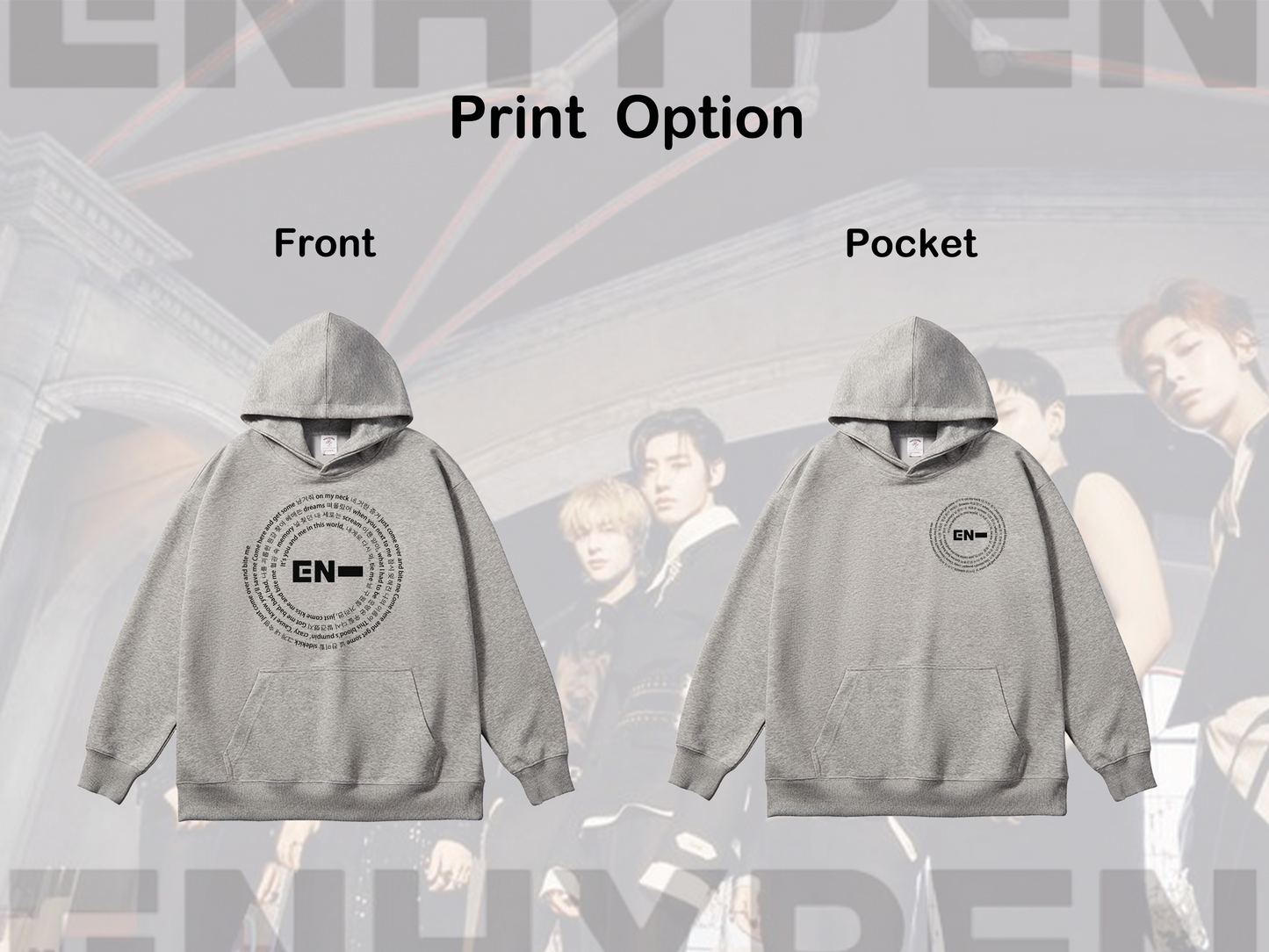 Enhypen Bite Me inspired Hoodie