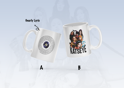 Katseye Gnarly Lyrics Custom Mug