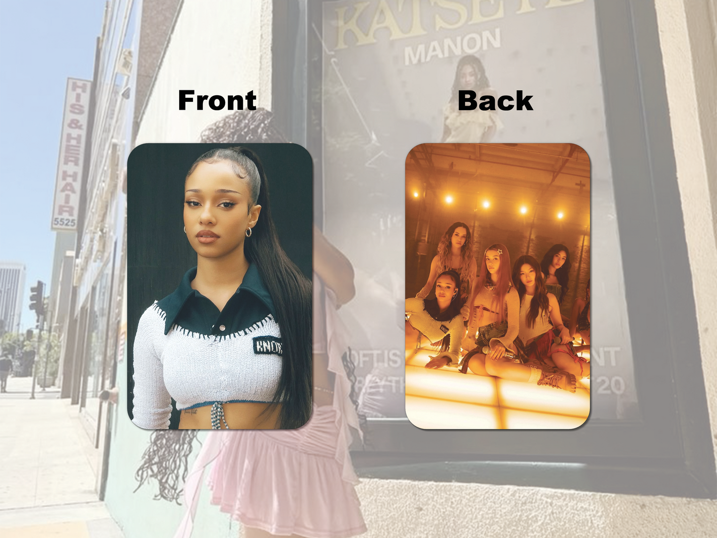 Katseye Custom Handmade Photocard Collection