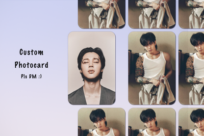 BTS Custom Handmade Photocard Collection