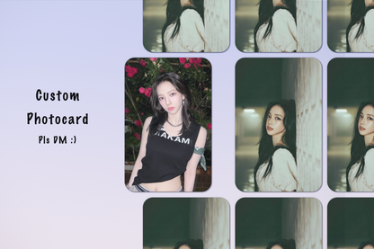 Karina Custom Handmade Photocard Collection
