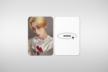 Sunoo ENHYPEN Custom Handmade Photocard Collection