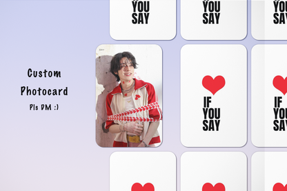 Enhypen Romance Untold Custom Handmade Photocard Collection