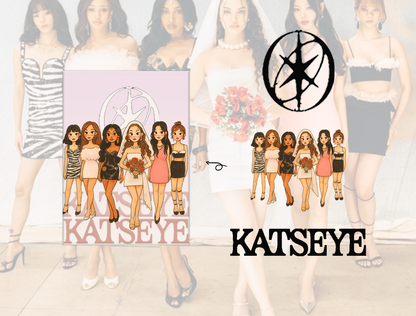 Katseye gabriela Inspired Photocard Holder