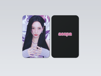 Aespa Hot Mess Custom Handmade Photocard Collection
