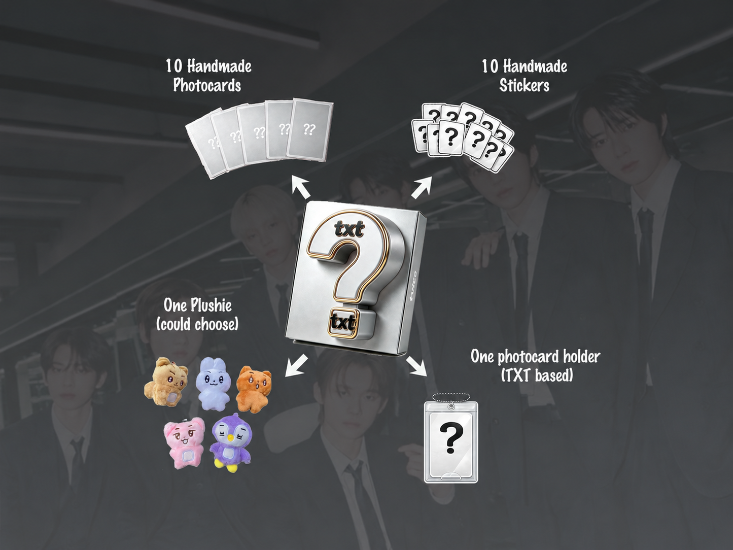 TXT Plushie Mystery Box (TXT Surprise Set )