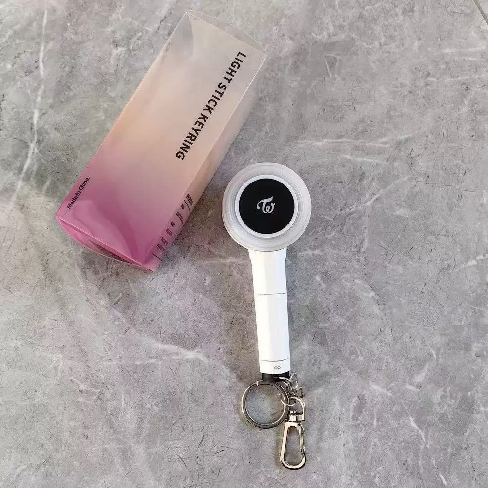 Official K-pop Light Stick Keychain