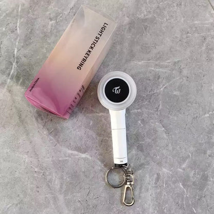 Official K-pop Light Stick Keychain