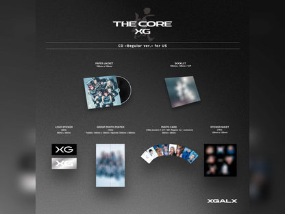 XG THE CORE CD Regular Version album contents