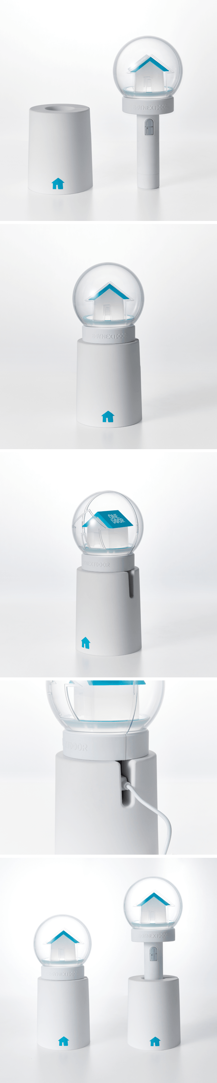 BOYNEXTDOOR Official Light Stick with display stand