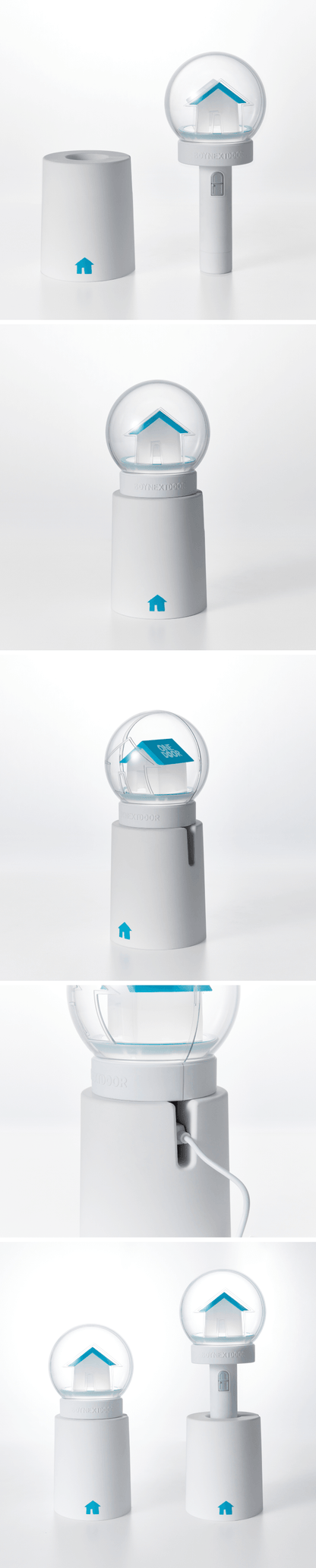 BOYNEXTDOOR Official Light Stick with display stand
