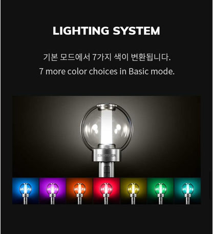 ENHYPEN Light Stick Ver.1 seven colour lighting modes
