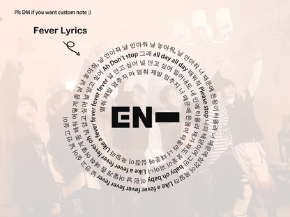 Enhypen Fever inspired Hoodie