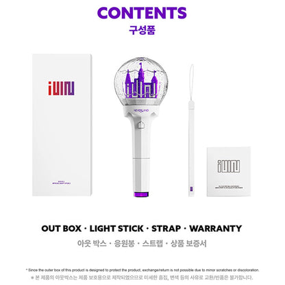 (G)I-DLE Official Light Stick Ver.2 package contents