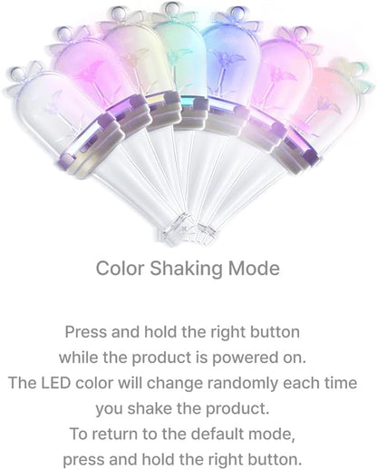 ILLIT Official Lightstick colour shaking mode