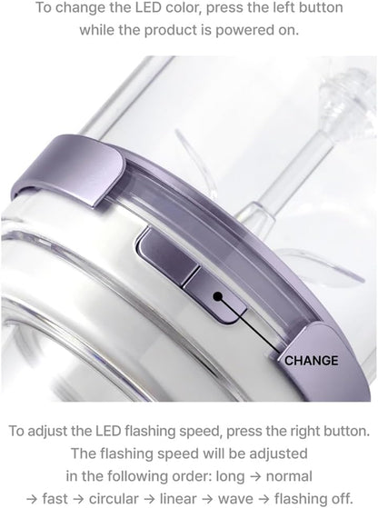 ILLIT Official Lightstick button controls
