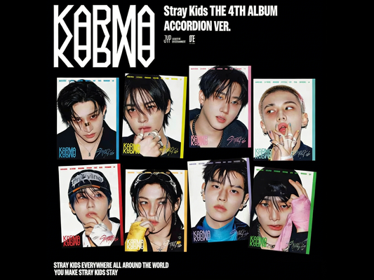 STRAY KIDS 4TH ALBUM KARMA (ACCORDION VER.)