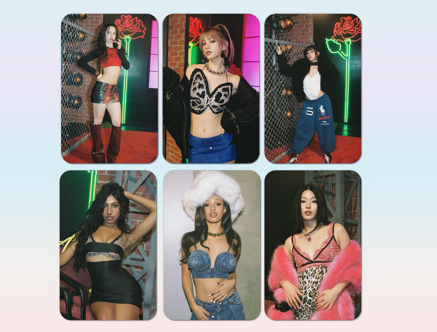 Katseye Custom Handmade Photocard Collection