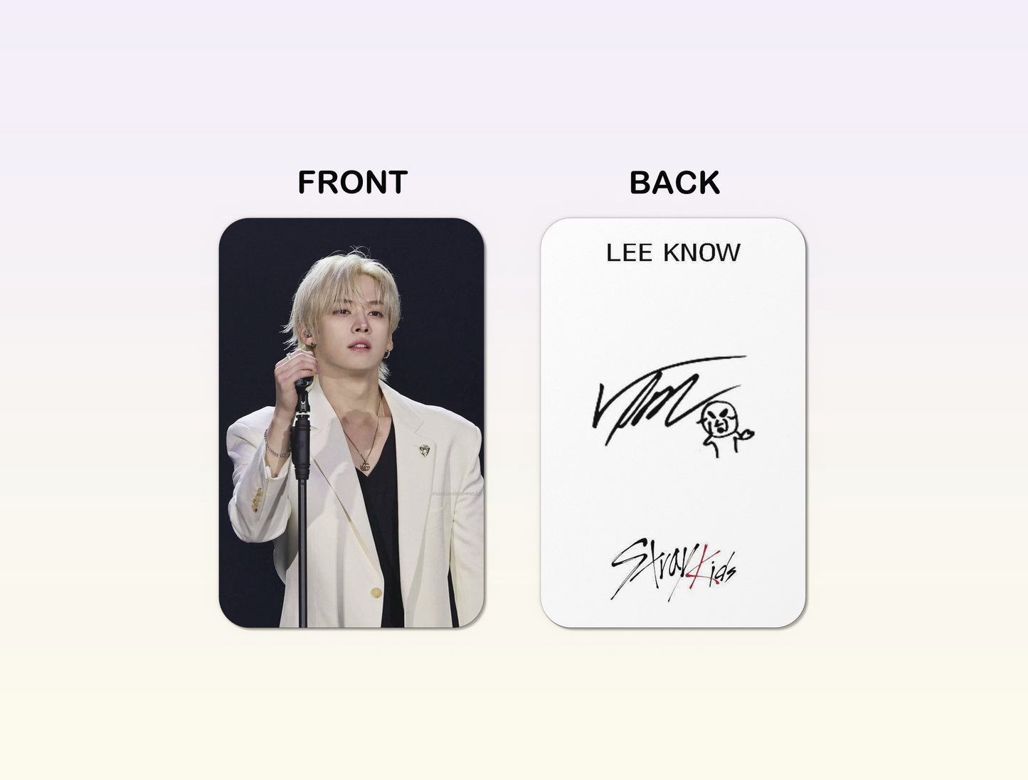 LEEKNOW Photocard Set