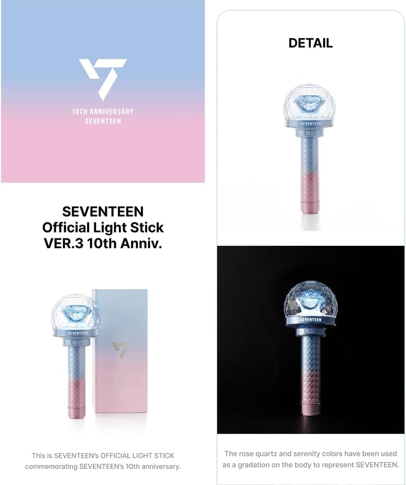 SEVENTEEN Official Lightstick Ver.3 overview and detail
