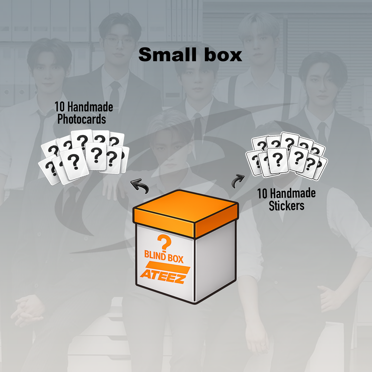 Ateez Plushie Mystery Box ( SKZ Surprise Set )