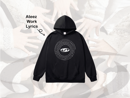 Ateez Work inspired Hoodie